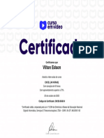 Vilton Edson Excel 40 Horas Certificado Curso em Video