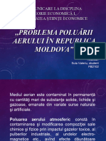 Poluarea Aerului) N Republica Moldova Sula Valeriu FB 2102