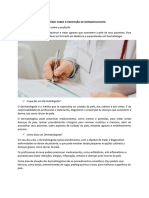 Relatório Sobre A Profissão de Dermatologista