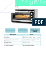 Ficha Técnica Forno Elétrico PFE48P