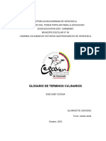 Glosario de Terminos Culinarios