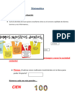 Secuencia 1 de Matemática de Marzo 2023