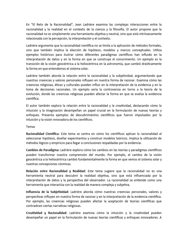 Resumen Ladriere PDF