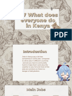 7.7 What Does Everyone Do in Kenya