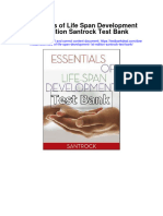 Essentials of Life Span Development 1st Edition Santrock Test Bank