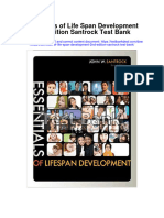 Essentials of Life Span Development 2nd Edition Santrock Test Bank