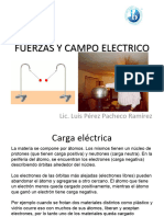 Fuerzas y Campo Electrico