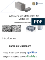 Ingeniería de Materiales No Metálicos