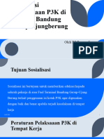 Sosialisasi Pengunaan P3K Di Area FT Bandung Group
