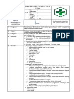 Spo Pemeriksaan Cholesterol Total
