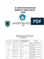 Jurnal Kegiatan Keagamaan