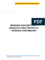 1-Memoria Descriptiva Arquitectura