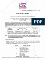 ExamAnnouncement05s2023 - Conduct of 2024-0303 CSE