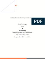 Actividad 1. Planeación, Dirección y Control de Una Empresa