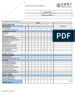 Fleet Vehicle Inspection Checklist