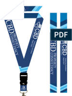 CBD Editable Logo and Lanyard