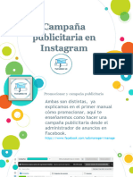 Campaña Publicitaria en Instagram