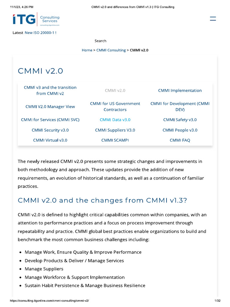 CMMIv 2 | PDF