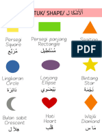 Warna Dan Bentuk Arabic Vocabulary CompressPdf