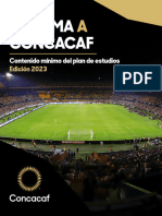 2023 Concacaf Diploma A Plan de Estudio - Español