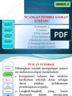 MODUL 4 Pembelajaran Terpadu