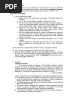 Narrar coerência e coesão