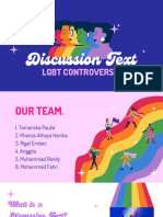 Discussion Text About The LGBTQ Controversy 