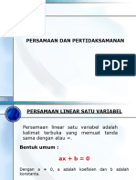 Pertemuan 3 - Permasaan Pertidaksamaan