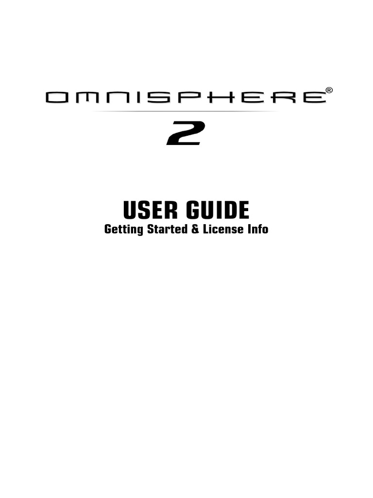 Omnisphere User Guide PDF Synthesizer Source Code
