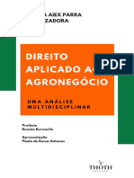 Direito Aplicado Ao Agronegocio 1 A Edic