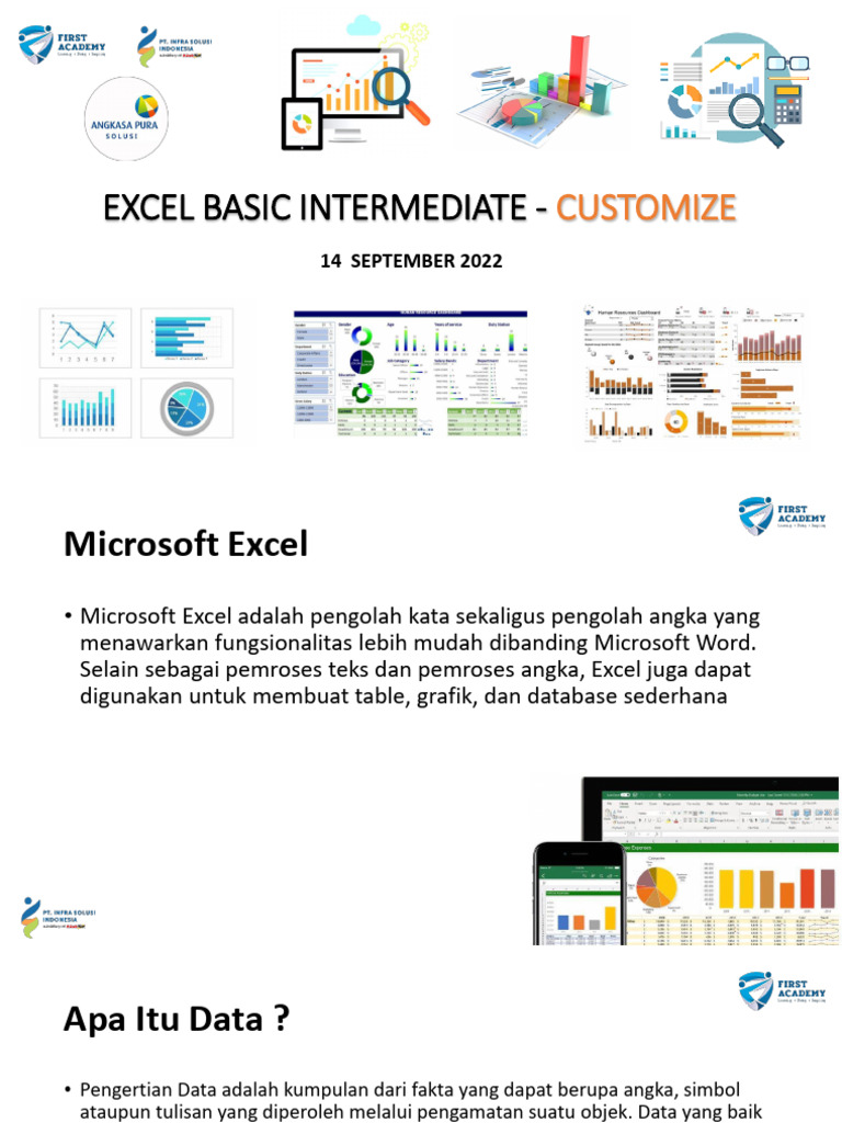 Modul Excel Day 1 | PDF