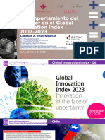 El Comportamiento Del Ecuador en El Global Innovation Index