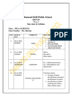 CLASS XII Chormoatorgyri