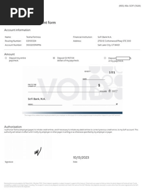 DirectDepositForm