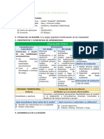 Sesión de Aprendizaje Ed - Fisica