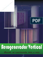 Generador Eólico Vertical Casero