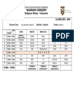 HORARIO