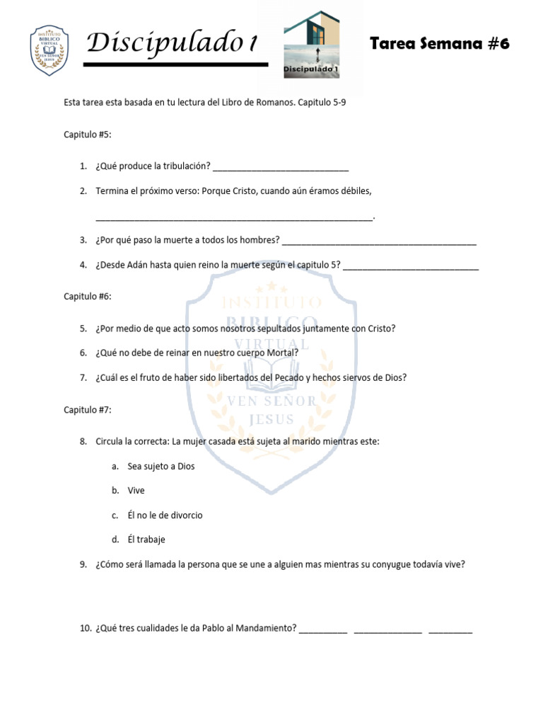 Tarea Semana 6 | PDF