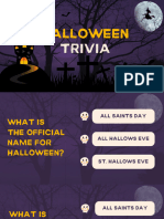 Halloween Trivia