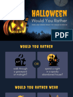 Halloween (Would You Rather)