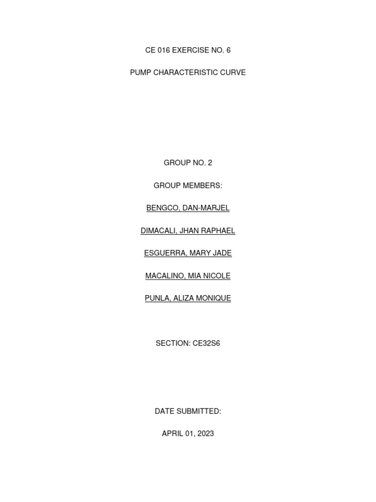 CE-016 CEC32S6 Group-2 Experiment-6 | PDF
