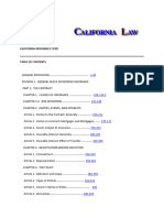California Insurance Code