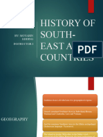 History and Cultre of South East Asia 1