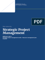 RIC SPM M8U4 Resource Management Plan Template