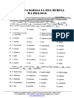 Kiswahili STD 6 Mid Term 2 2018