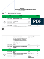 Rundown Kegiatan Bimtek MK