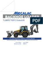 TLB890 Tier 3 Sideshift Cab - 2008-0 - June 2020
