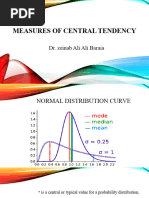 3 Measures of Central Tendency (Mean, Median)