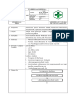 3.9.1.a SOP (Glukosa) terkait pelayanan laboratorium dan pengelolaan limbah