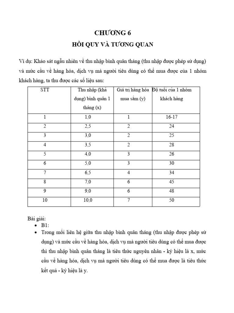 CHƯƠNG 6 - BT H I Quy | PDF